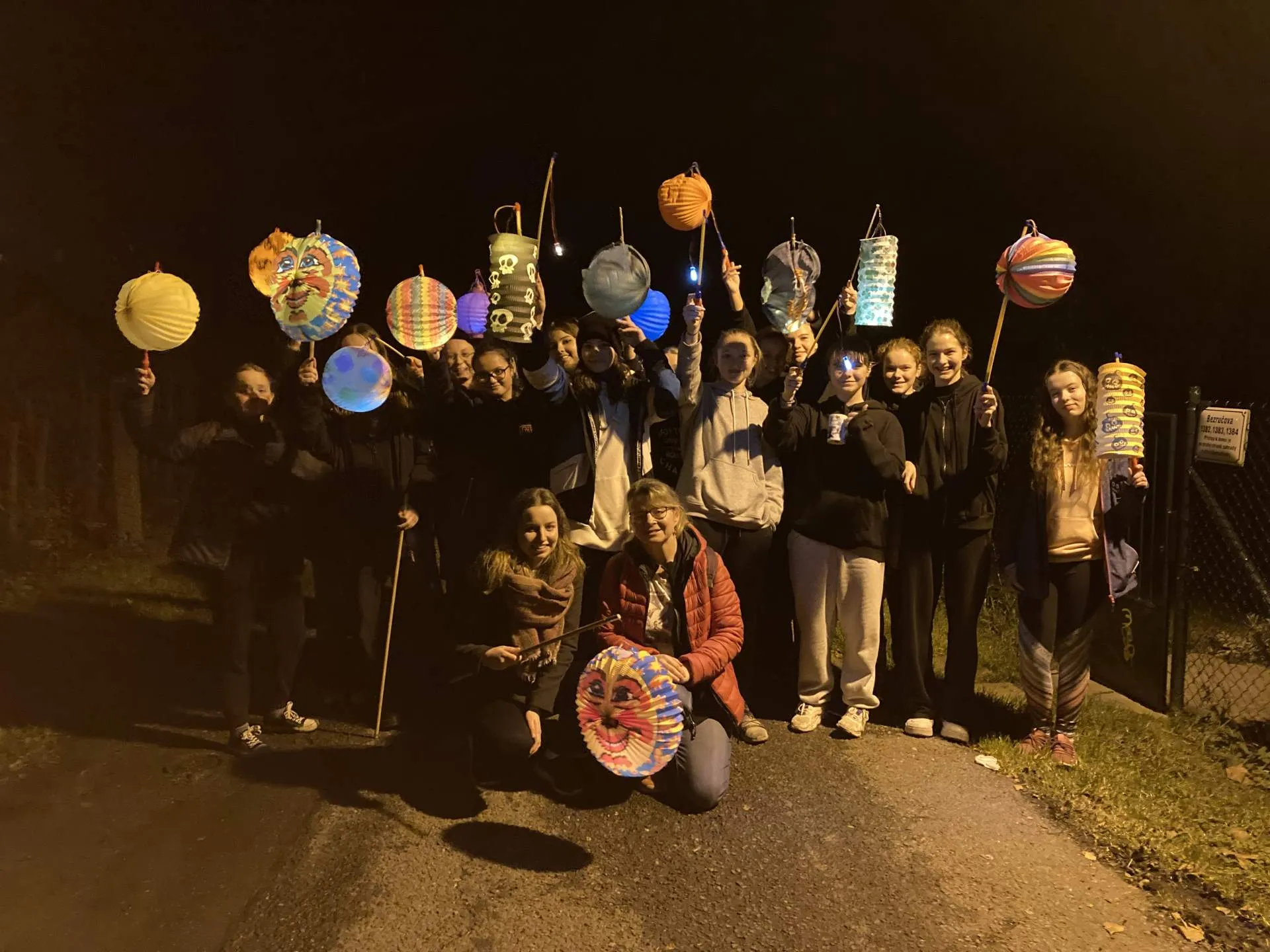 lampionový průvod